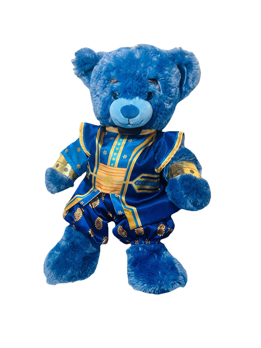 Build A Bear Disney Aladdin Genie Plush 18" with Costume Blue Gold 2018